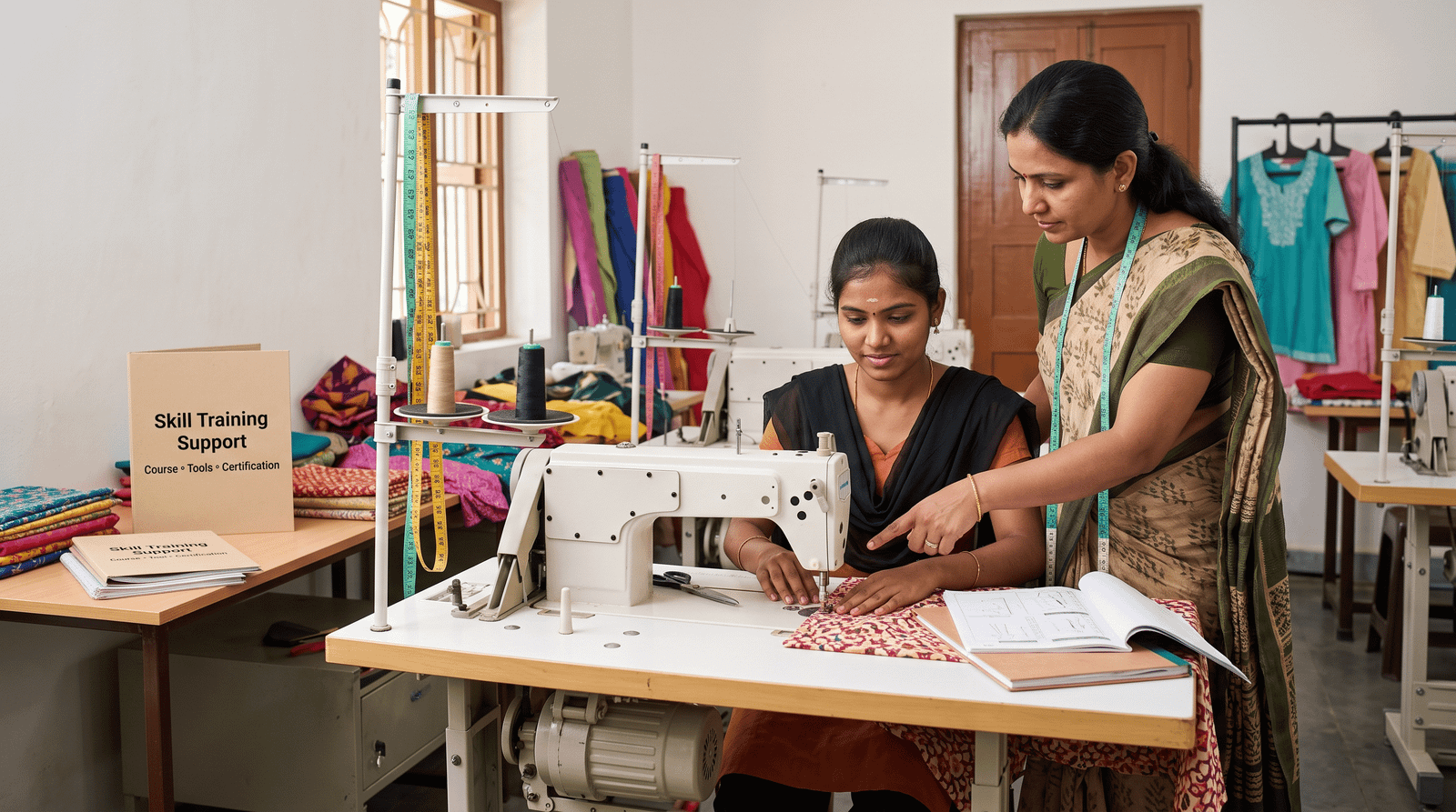 Free skill training for women in Tamil Nadu